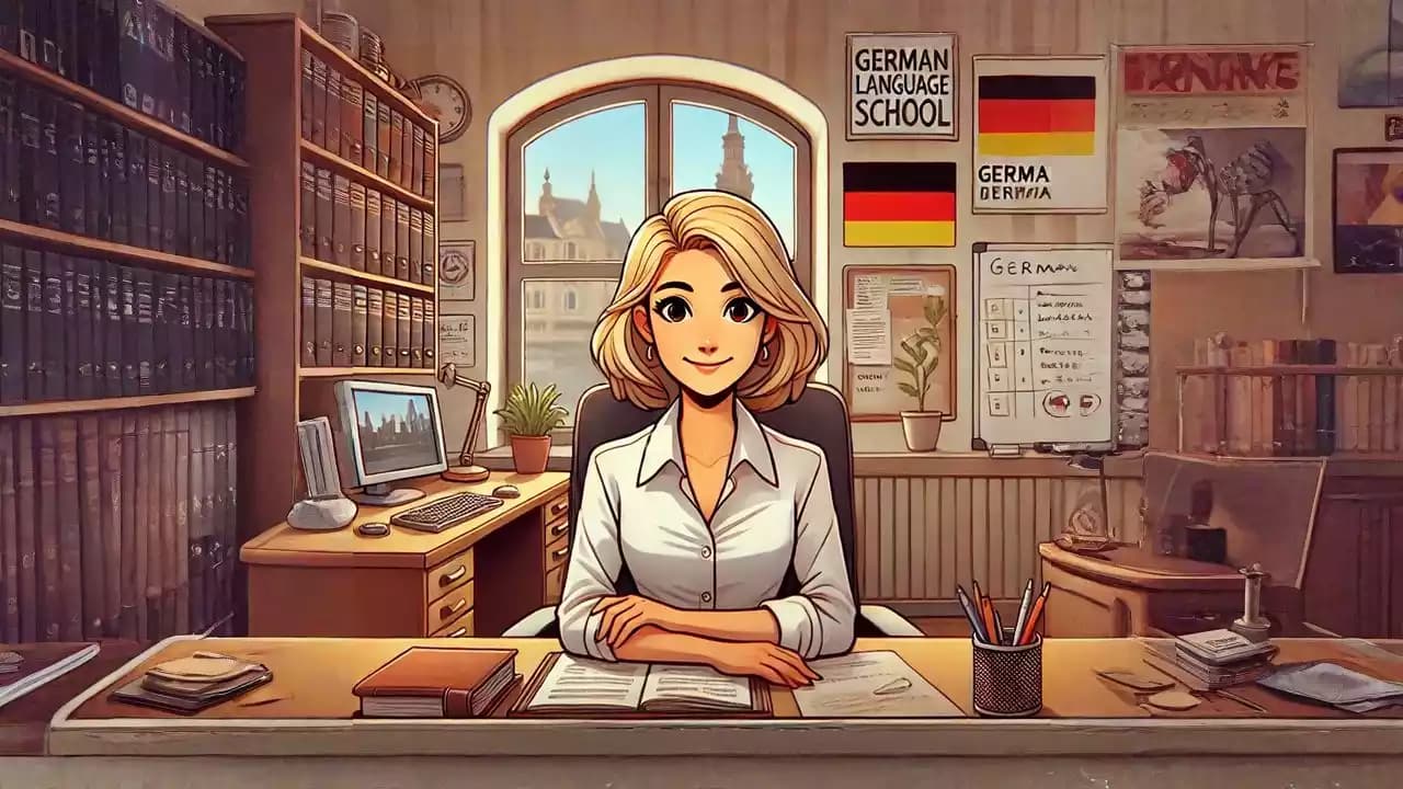 Anmeldung bei der Sprachschule